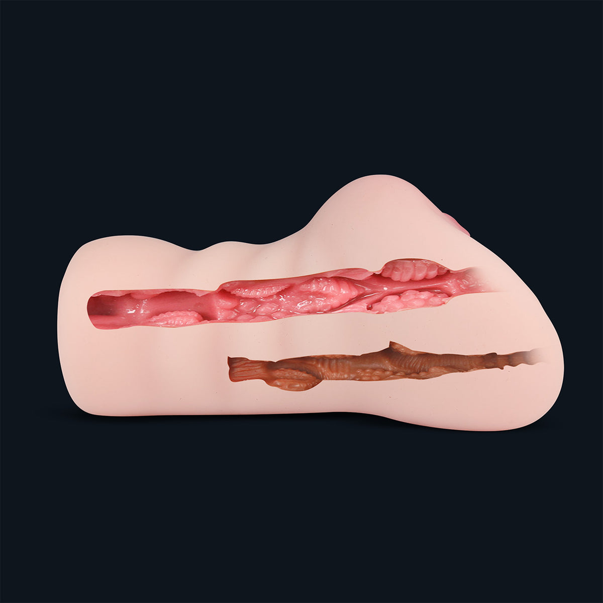 Materiale interno di Anouk Maze, vagina finta