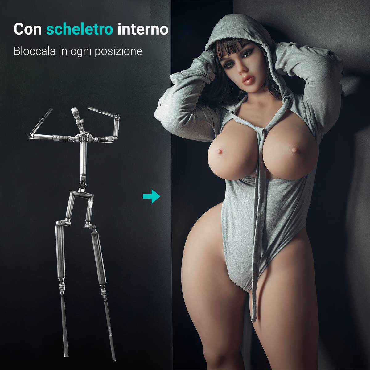 Eva davanti dettagli, sex doll per uomo