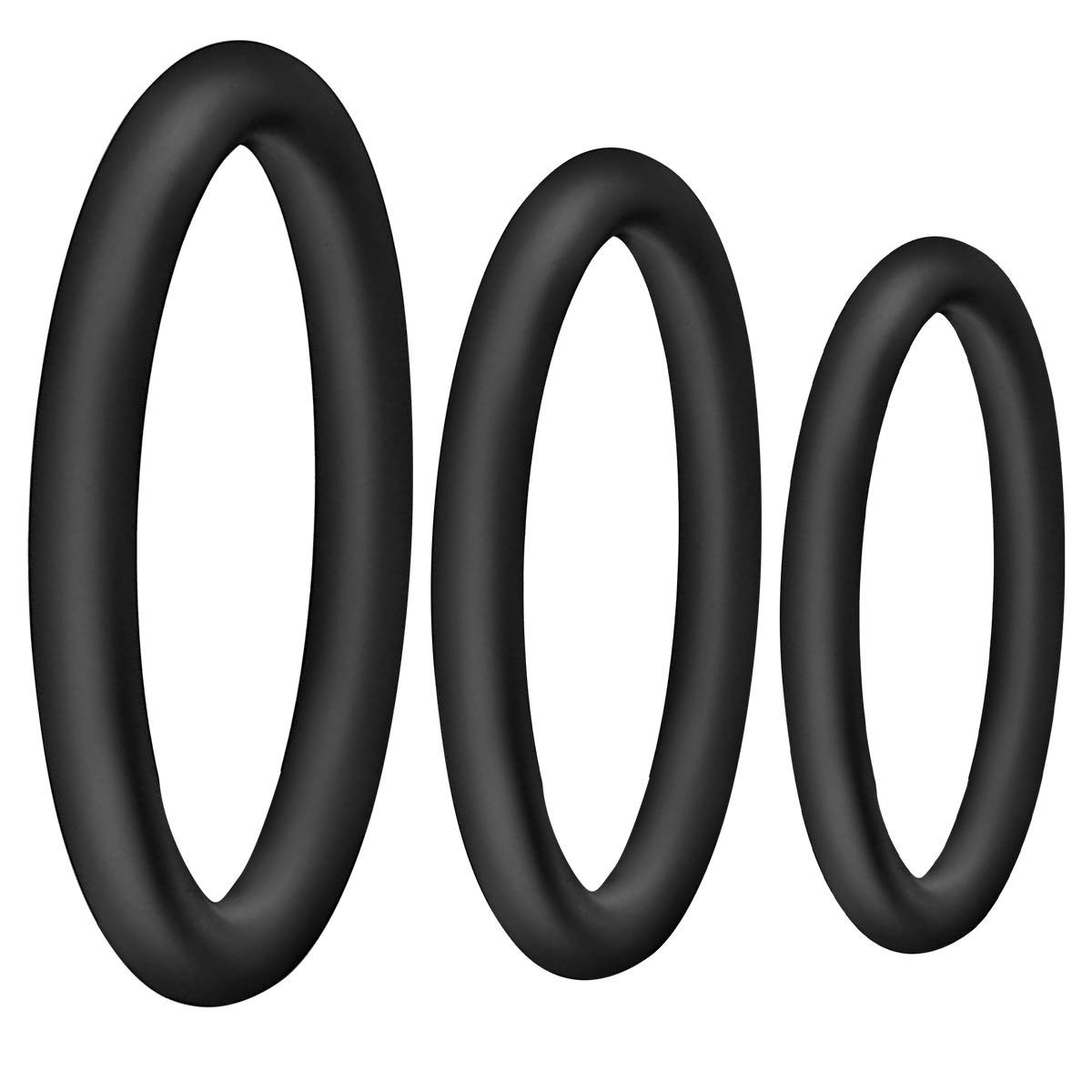 Cock rings - 3 pieces, sex toys for men