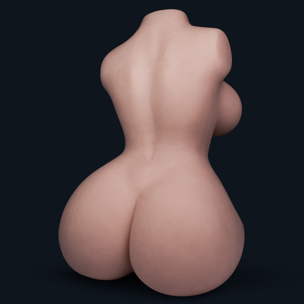 Sex doll torso Sara, vista posteriore con glutei e vita stretta