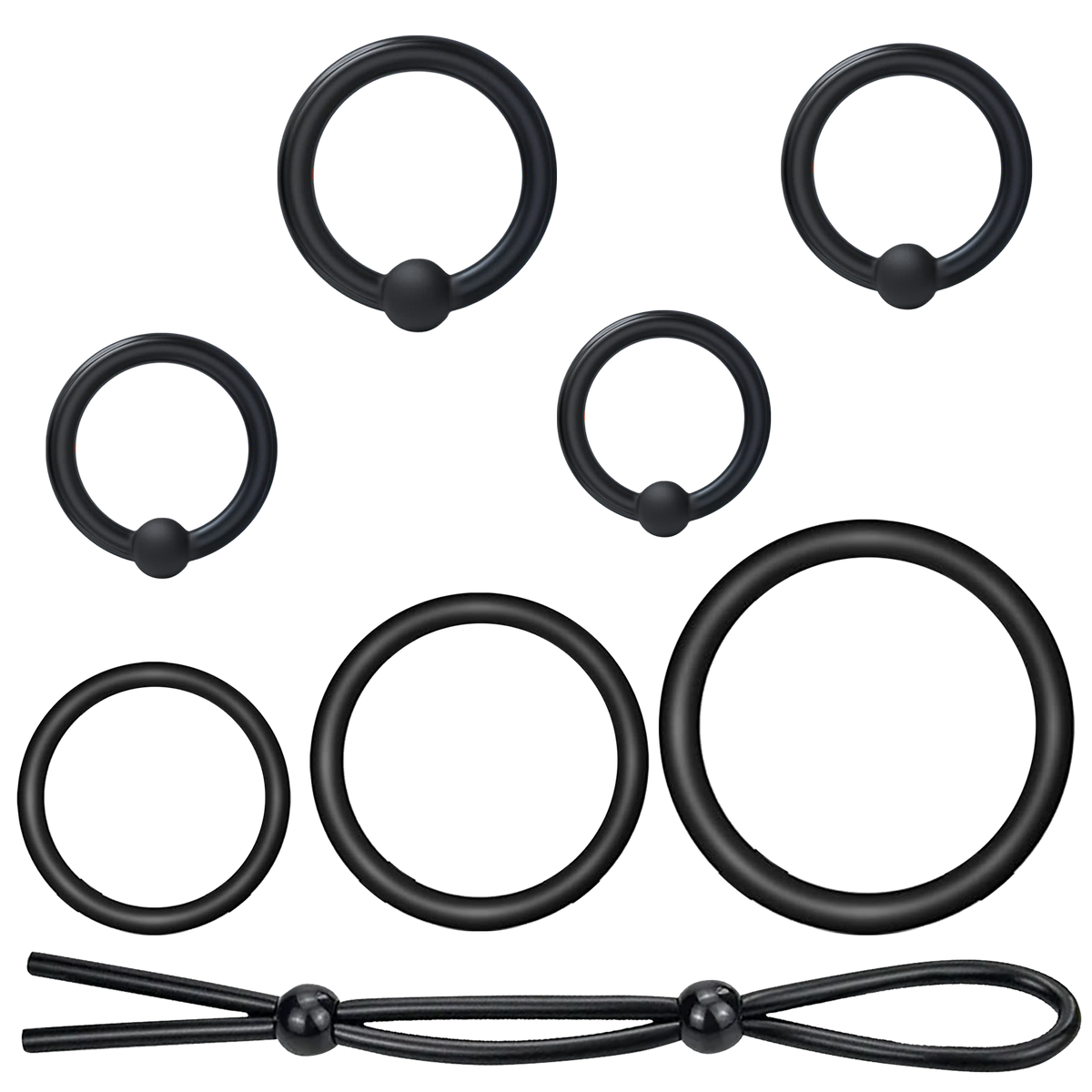Cock ring set, sex toys for men