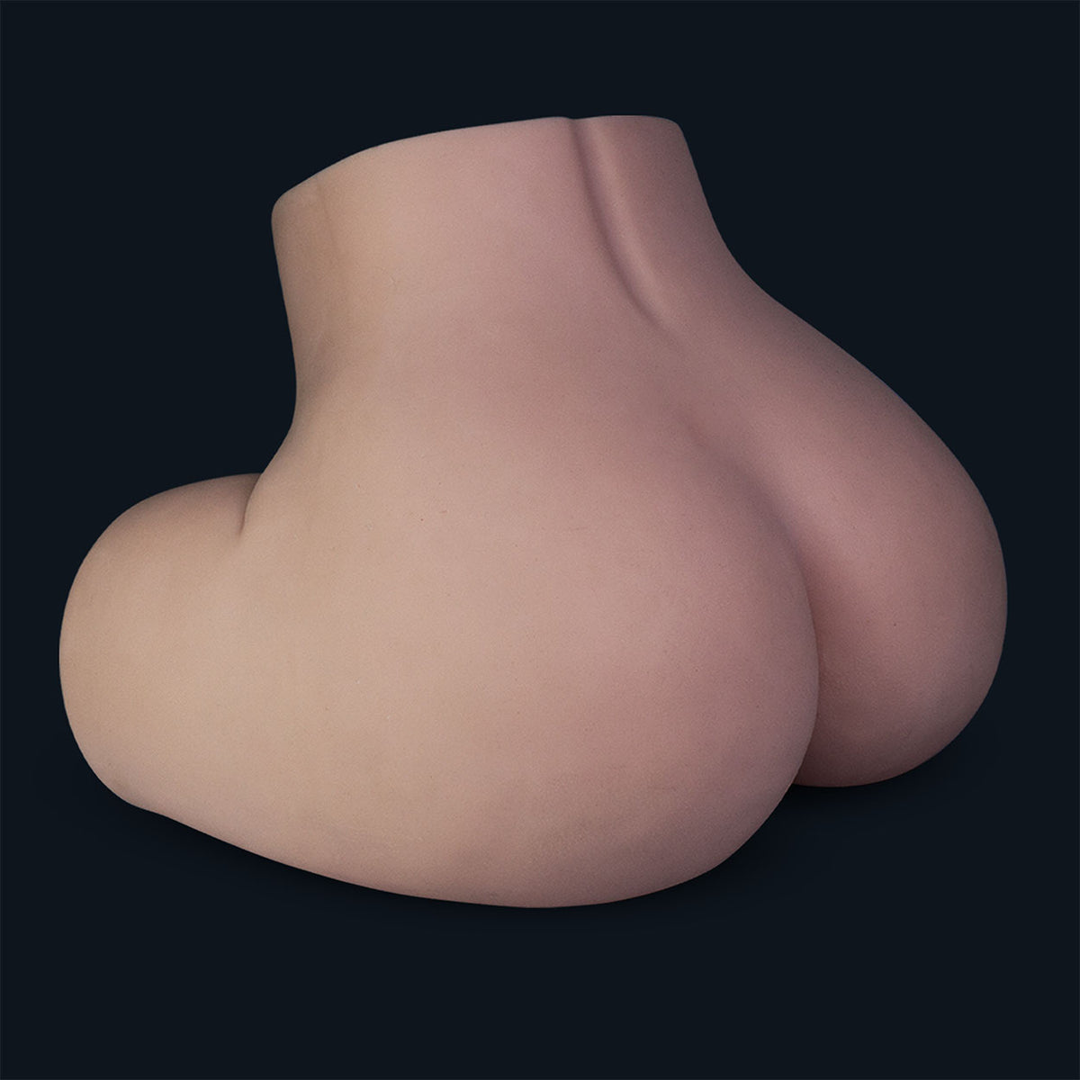Vagina finta e glutei Loes, vista laterale dei glutei